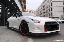 Load image into Gallery viewer, 2008-2016 Nissan GTR R35 CBA/DBA NISMO Ver15 Style Front Bumper - Carbonado