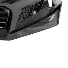 Load image into Gallery viewer, 2017-2025 Chevy Camaro ZL1 Black Panther 1PC Full Gloss Carbon Fiber Track Package Front Bumper Conversion