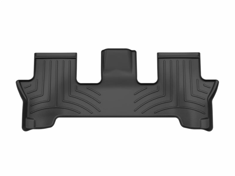 WeatherTech 24-26 Hyundai Santa Fe 2nd Row Rear FloorLiner HP - Black
