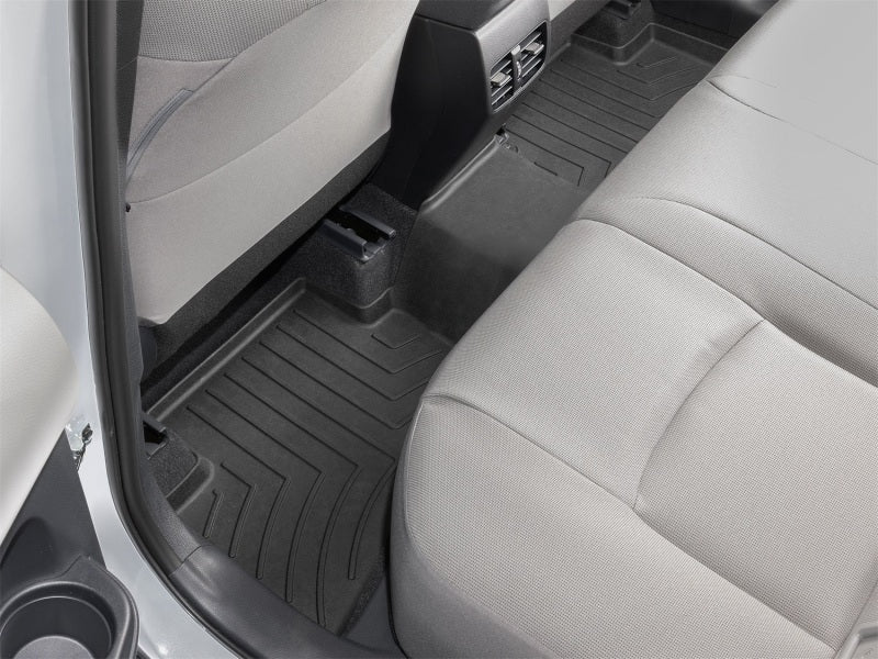 WeatherTech 24-26 Toyota Tacoma 2nd Row Rear FloorLiner - Black