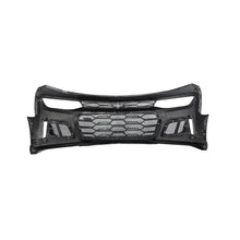 Load image into Gallery viewer, 2017-2025 Chevy Camaro ZL1 Black Panther 1PC Full Gloss Carbon Fiber Track Package Front Bumper Conversion