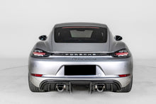 Load image into Gallery viewer, 2017-2023 Porsche 718 Cayman &amp; Boxster GT4 Style Dry Carbon Fiber Rear Diffuser Lip - Carbonado