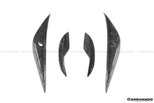 Load image into Gallery viewer, 2008-2012 BMW M3 E90/E92/E93 KA Style Carbon Fiber Canards - Carbonado Aero