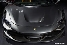 Load image into Gallery viewer, 2019-2024 Ferrari F8 OEM Style Autoclave Carbon Fiber Front Lip Splitter