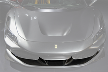 Load image into Gallery viewer, 2019-2024 Ferrari F8 OEM Style Dry Carbon Fiber Front Lip Splitter - Carbonado