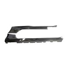 Load image into Gallery viewer, 2017-2025 Chevy Camaro ZL1 OEM Side Skirt Rocker 1pc Gloss Carbon Fiber (PAIR)