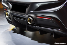 Load image into Gallery viewer, 2019-2024 Ferrari F8 OEM Style Dry Carbon Fiber Rear Diffuser Lip