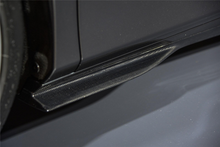 Load image into Gallery viewer, 2019-2024 Ferrari F8 OEM Style Dry Carbon Fiber Side Skirts - Carbonado