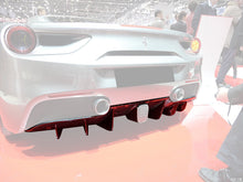 Load image into Gallery viewer, 2015-2020 Ferrari 488 GTB Spider OE Style Carbon Fiber Rear Diffuser