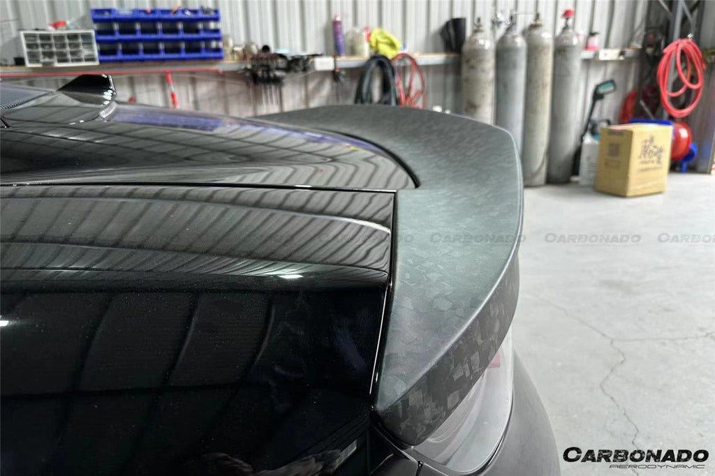 2020-2024 Maserati MC20 SVD Style Dry Carbon Fiber Trunk Spoiler Wing