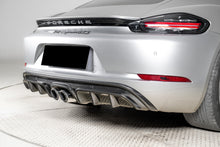 Load image into Gallery viewer, 2017-2023 Porsche 718 Cayman &amp; Boxster GTS Style Dry Carbon Fiber Rear Diffuser Lip - Carbonado