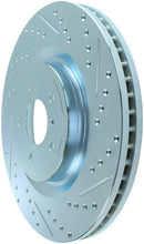 Load image into Gallery viewer, StopTech Select Sport Nissan Slotted and Drilled Front Left Rotor
