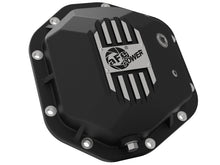 Load image into Gallery viewer, aFe 07-11 Jeep Wrangler JK Street Series Front &amp; Rear Diff. Covers Black w/ Machined Fins/Gear Oil