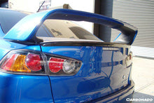 Load image into Gallery viewer, 2008-2016 Mitsubishi Lancer Evolution10 BS Style Carbon Fiber Turnk Spoiler - Carbonado