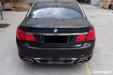Load image into Gallery viewer, 2009-2015 BMW 7 Series F01 F02 WD Style Rear Bumper W/Tips - Carbonado Aero