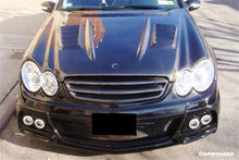 Load image into Gallery viewer, 2003-2008 Mercedes Benz W209 CLK &amp; W203 C55 AMG WI Style Hood Bonnet - Carbonado