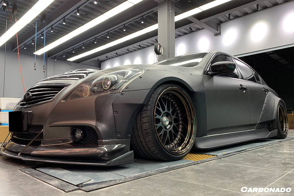 2010-2013 Infiniti G25/G37 Sedan BKSS Style Wide Fender Flare - Carbonado Aero