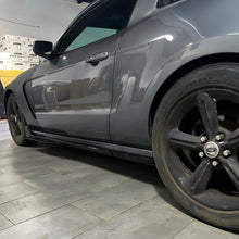 Load image into Gallery viewer, 2010-2014 Mustang S197 GT350 S550 Style Side Skirt Gloss Black