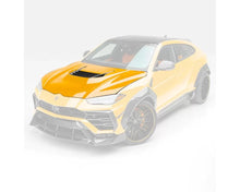 Load image into Gallery viewer, Vorsteiner Rampante Edizione Glossy Carbon Fiber 2x2 Aero Hood Lamborghini Urus 2018-2023