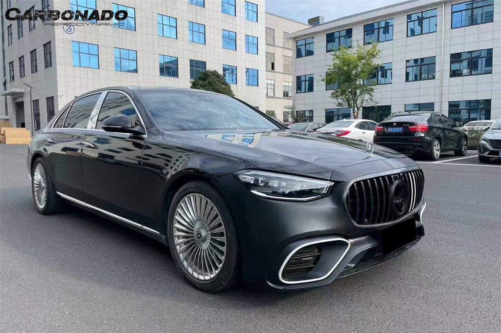 2021-2024 Mercedes Benz S Class W223 S500 S580 Sedan AMG Style Full body kit