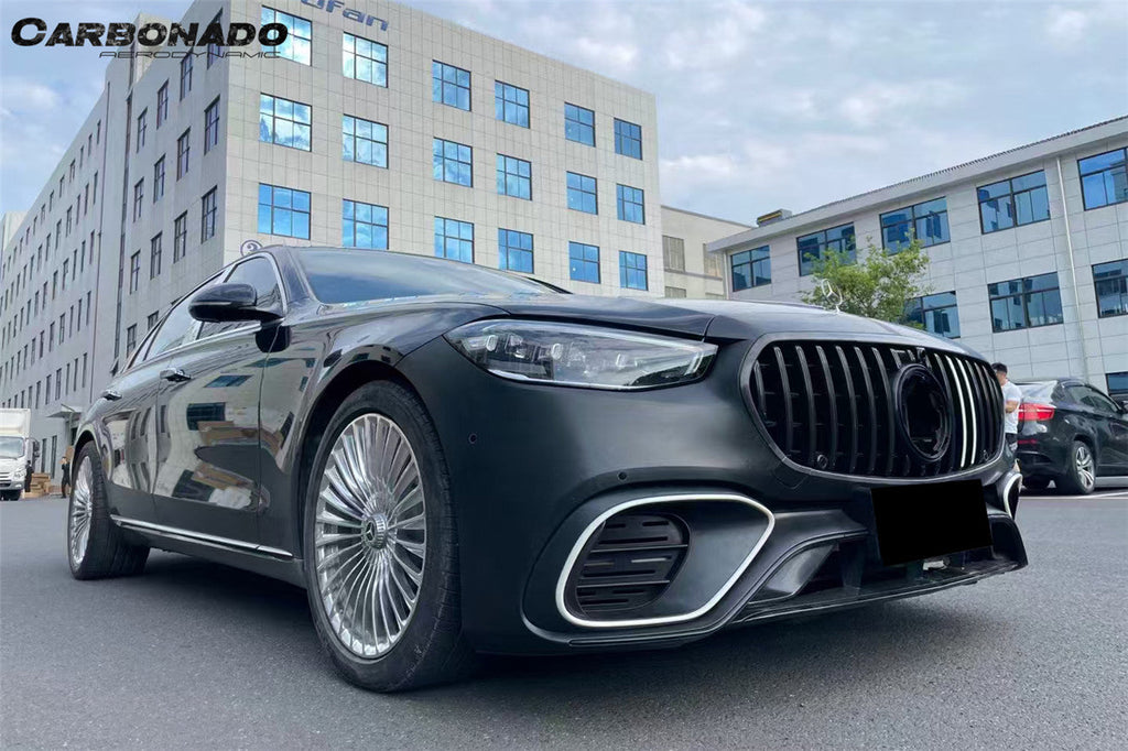 2021-2024 Mercedes Benz S Class W223 S500 S580 Sedan AMG Style Full body kit