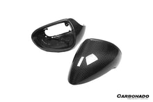 Load image into Gallery viewer, 2012-2019 Porsche 911 991.1 991.2 Carrera    981 Cayman Boxster OEM Style Dry Carbon Fiber Mirror Housing Replacement