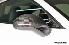 Load image into Gallery viewer, 2012-2019 Porsche 911 991.1 991.2 Carrera    981 Cayman Boxster Convert Sport Style Dry Carbon Fiber Mirror Housing Replacement