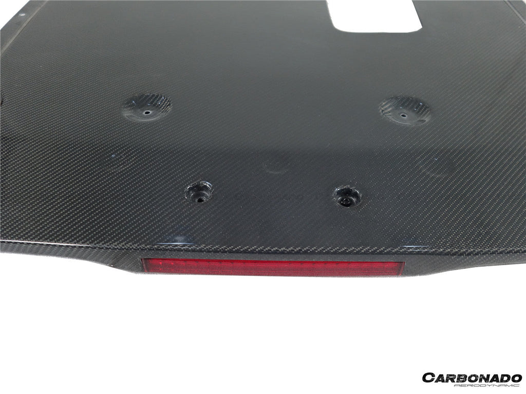 2012-2020 Nissan GTR R35 DBA  EBA NISMO Style Carbon Fiber Rear Diffuser With Break Light