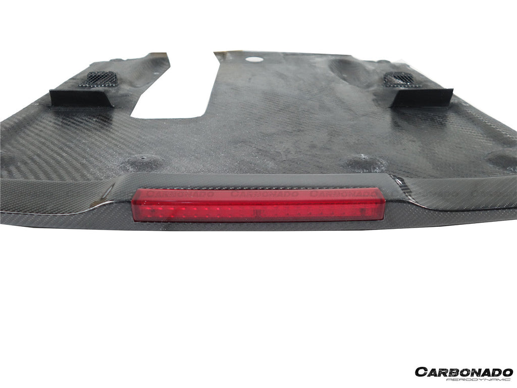 2012-2020 Nissan GTR R35 DBA  EBA NISMO Style Carbon Fiber Rear Diffuser With Break Light