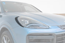 Load image into Gallery viewer, 2018-2023 Porsche 9Y0.1 Cayenne S &amp; E-Hybrid &amp; Turbo MSY Style Dry Carbon Fiber Headlight Eyelid Eyebrow Cover - Carbonado