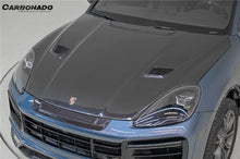 Load image into Gallery viewer, 2018-2023 Porsche 9Y0.1 Cayenne   S    Coupe    E-Hybrid MSY Style Dry Carbon Fiber Hood