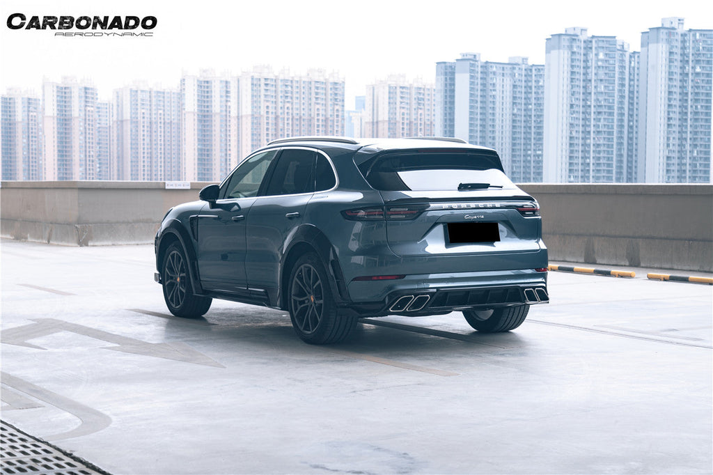 2018-2023 Porsche 9Y0.1 Cayenne Turbo MSY Style Dry Carbon Fiber Wide Body Kit