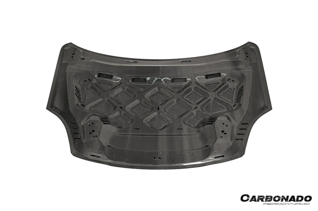 2018-2023 Porsche 9Y0.1 Cayenne    S  Coupe   E-Hybrid OEM Style Dry Carbon Fiber Hood