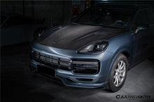 Load image into Gallery viewer, 2018-2023 Porsche 9Y0.1 Cayenne S    Coupe    E-Hybrid    Turbo TKT Style Dry Carbon Fiber Hood