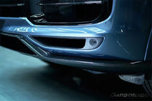 Load image into Gallery viewer, 2018-2023 Porsche 9Y0.1 Cayenne Turbo TurboGT-Style Dry Carbon Fiber Front Lip