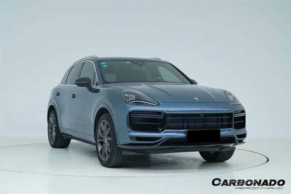 2018-2023 Porsche 9Y0.1 Cayenne Turbo TurboGT-Style Dry Carbon Fiber Front Lip