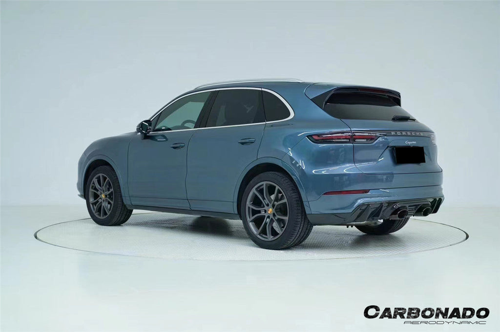2018-2023 Porsche 9Y0.1 9YA Cayenne    S   E-Hybrid TurboGT-Style Rear Bumper With Exhaust Adapter Pipe