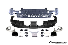Load image into Gallery viewer, 2018-2023 Porsche 9Y0.1 9YA Cayenne    S   E-Hybrid TurboGT-Style Rear Bumper With Exhaust Adapter Pipe