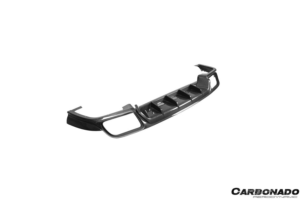 2018-2025 Porsche 9Y0 Cayenne S    E-Hybrid    SD    Turbo   Turbo GT KT-Style Rear Diffuser