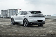 Load image into Gallery viewer, 2018-2025 Porsche 9Y0 9YB 9YA Cayenne &amp; S &amp; Coupe &amp; E-Hybrid TurboGT Style Rear Bumper With Exhaust Adapter Pipe - Carbonado