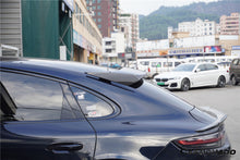 Load image into Gallery viewer, 2018-2025 Porsche 9Y0 9YB Cayenne S &amp; GTS &amp; E-Hybrid Coupe Only Turbo Style Dry Carbon Fiber Roof Spoiler - Carbonado