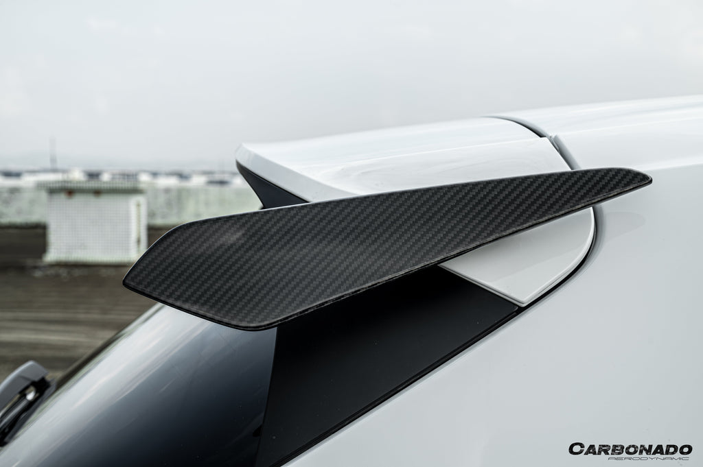2018-2025 Porsche 9Y0 9YA Cayenne S    GTS    E-Hybrid TurboGT Style Dry Carbon Fiber Roof Spoiler (Dont fit Coupe)