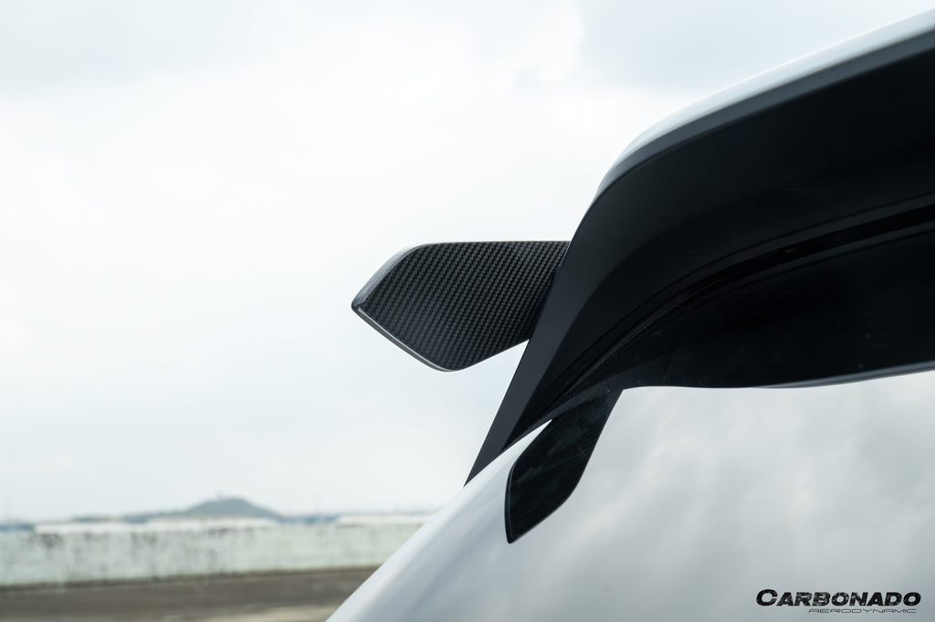 2018-2025 Porsche 9Y0 9YA Cayenne S    GTS    E-Hybrid TurboGT Style Dry Carbon Fiber Roof Spoiler (Dont fit Coupe)
