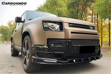 Load image into Gallery viewer, 2020-2024 Land Rover Defender rock style Front Lip &amp; with LED Light