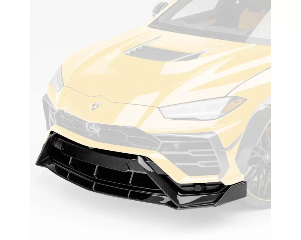 Vorsteiner Rampante Edizione Glossy Carbon Fiber 2x2 Aero Front Spoiler Lamborghini Urus 2018-2023