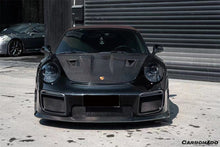 Load image into Gallery viewer, 2012-2015 Porsche 991.1 Carrera/Targa S/4/4s GT2RS Style Carbon Fiber Hood - Carbonado Aero