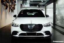 Load image into Gallery viewer, 2021-UP Mercedes Benz S Class W223 4Matic Sedan MSY Style Front Lip  - Carbonado
