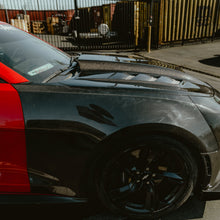 Load image into Gallery viewer, 2016-2025 Chevy Camaro SS RS LT Type-OE Fenders Gloss Carbon Fiber Pair