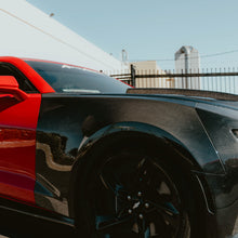 Load image into Gallery viewer, 2016-2025 Chevy Camaro SS RS LT Type-OE Fenders Gloss Carbon Fiber Pair