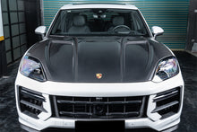 Load image into Gallery viewer, 2024-2025 Porsche 9Y0.2 Cayenne S &amp; Coupe &amp; E-Hybrid KT Style Dry Carbon Fiber Hood - Carbonado